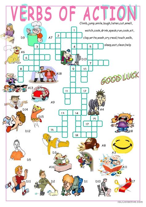 ACTION crossword clue .